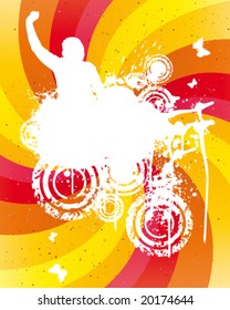 Colored Party Background