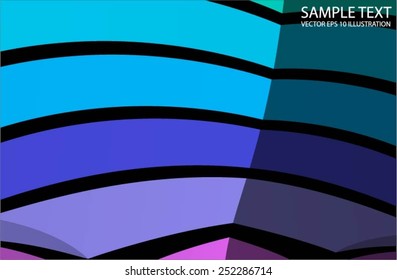 Colored pastel and lighted abstract background illustration - Vector colorful striped rainbow abstract background template