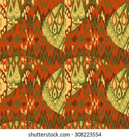 Colored pattern ethnic vector print abstract background