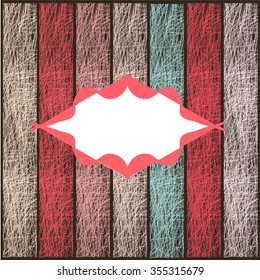 colored patterns in the form of thread 