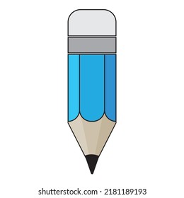 Colored Pencil icon vector illustration