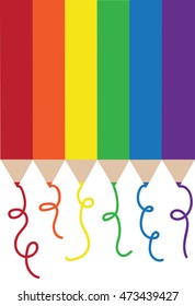Colored Pencil Writing