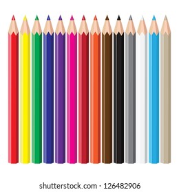 Colored pencils.