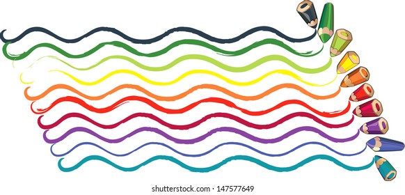Colored pencils