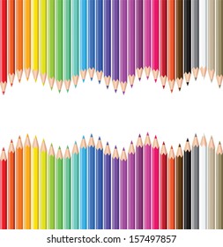 Colored pencils.