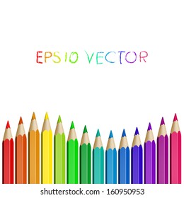Colored pencils.