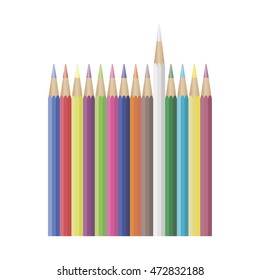 colored pencils