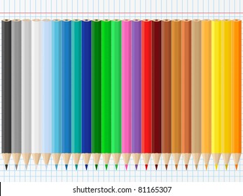 Colored pencils