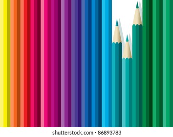 Colored pencils