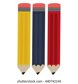 colored pencils icon