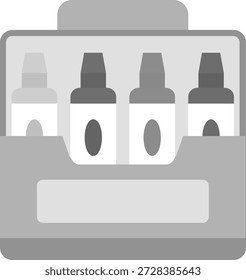 Lápis de cor Linha vetor Ícone Design