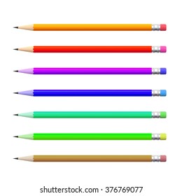 Colored pencils, painting sets and drawing, school supplies