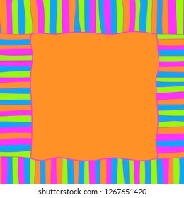 colored photo frame
