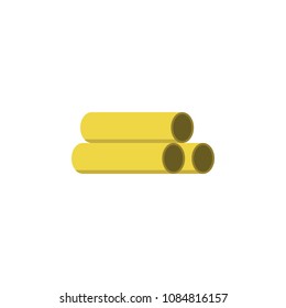 colored pipes illustration. Element of construction tools for mobile concept and web apps. Detailed pipes illustration can be used for web and mobile. Premium icon on white background
