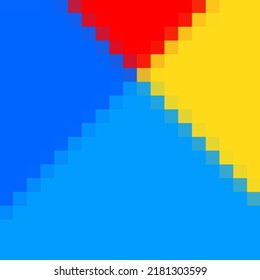 Colored pixel background. Abstract geometric image. Design element.