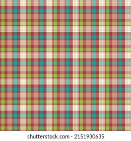 Colored plaid pattern. Colorful tartan plaid pattern. Multicolor textile design background.