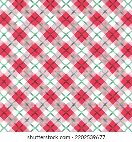 Colored plaid pattern. Colorful tartan plaid pattern. Multicolor textile design background.