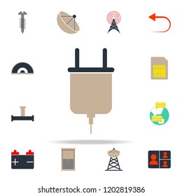 colored plug icon. web icons universal set for web and mobile