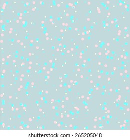 colored polka dots