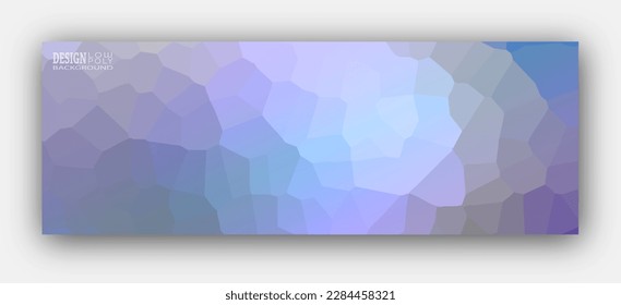 Colored polygonal background. Design template for poster, banner, interior and creative ideas