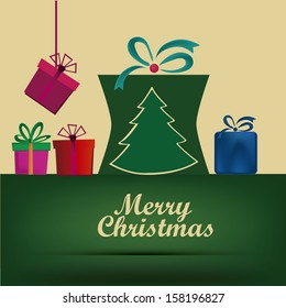a lot of colored presents with some textures and ribbons
