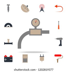 colored pressure indicator icon. web icons universal set for web and mobile