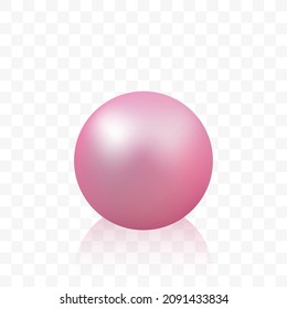 Colored realistic circle. Graphic design element. Abstraction.