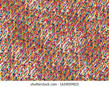 Colored rectangles at an angle. Abstract composition. Vector illustration.