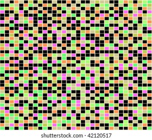 colored rectangles pattern