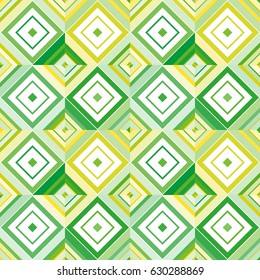 Colored rhombuses, abstract background. Vector Seamless Pattern.