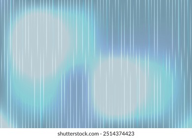 Farbige Rippenglas Textur mit geraden Linien. Moderner Effekt Ribbed Glas Hintergrund Template Design mit Sonnenblende. Vektorgrafik für das Web.