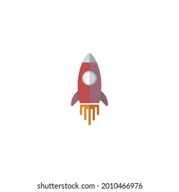 Farbige Raketentechnik für Logo-Unternehmen