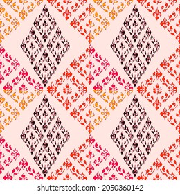 Colored seamless abstract pattern background.Eps10. Vector.