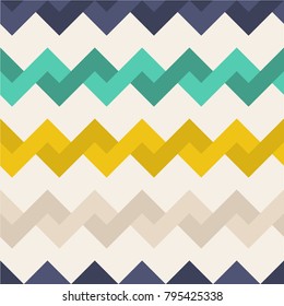 Colored seamless geometric pattern background