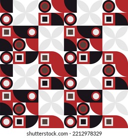 Colored seamless geometric pattern coffee cup design, abstract  background, vector shape illustration.  Poster, banner, sticker, print for t-shirt.