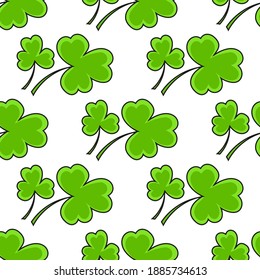 Colored seamless pattern. Cartoon style. Hand drawn. Vector illustration isolated on white background. For walpaper, poster, banner.