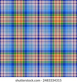 Colored seamless Plaid Tartan pattern for fabric design of wallpaper background,EPS 10.