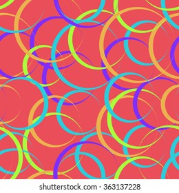 Colored seamless texture with abstract pattern