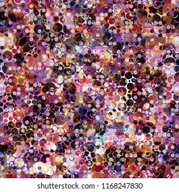 Colored seamless texture from circles. Abstract vector background for web page, banners backdrop, fabric, home decor, wrapping