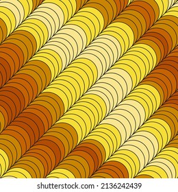 colored seamless vector pattern with diagonal stripes with arches. abstract background pattern