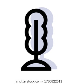 Vector de icono de algas marinas de color en diseño plano. Concepto de animal. Ilustración vectorial Eps10.