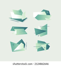 colored shapes, frames for text, abstraction