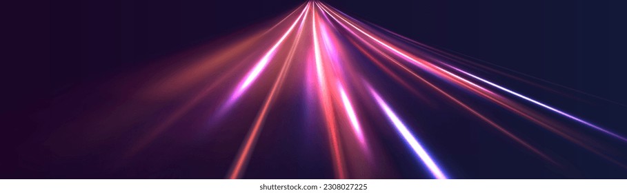 Colored shiny sparks of spiral wave. Curved bright speed line swirls. Shiny wavy path. Rotating dynamic neon circle. Magic golden swirl with highlights. Glowing swirl bokeh effect. vector png