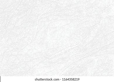 Colored  skin texture, natural or faux white leather background. Light gray leatherette, closeup. 