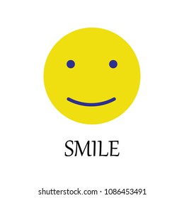 colored smile icon. Element of web icon for mobile concept and web apps. Detailed colored smile icon can be used for web and mobile. Premium icon on white background