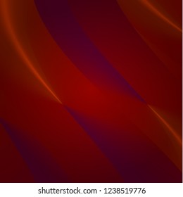 Colored smooth curved lines. Shadow. Vector illustration