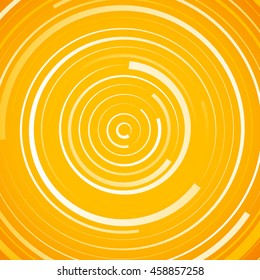 Colored spiral pattern. Concentric circles with irregular, dynamic lines.
