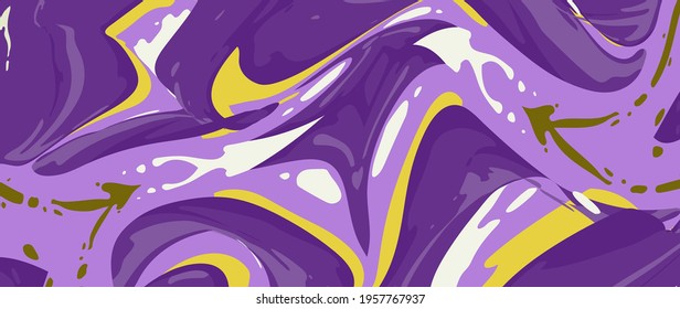 Colored splashes in abstract shape background texture for print, fabric, packaging design, invite.