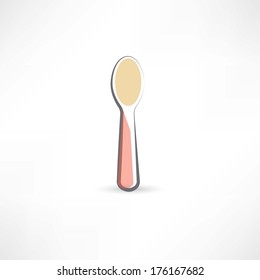 Colored spoon