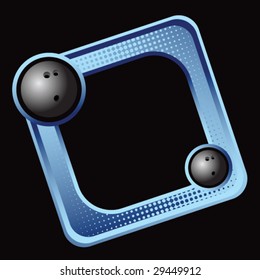 colored sports block featuring bowling balls